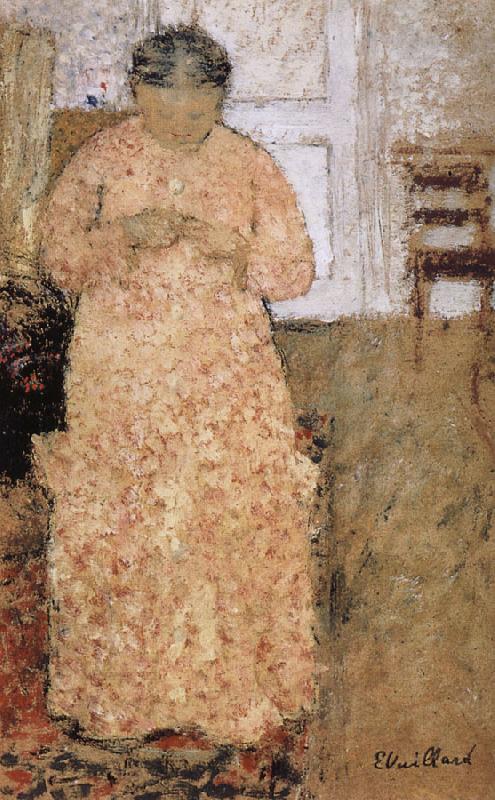 Edouard Vuillard Pink clothes women